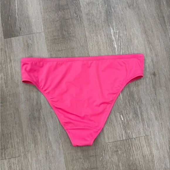 Swim By Cacique Hot Pink Bikini Bottoms - Size 22 - Picture 2 of 3